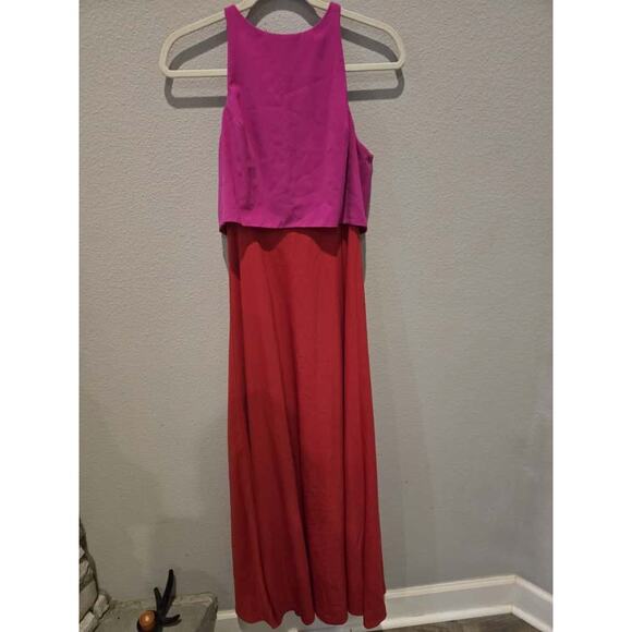 Jill Jill Stuart Dresses & Skirts - Jill Stuart Women's Colorblock Maxi Dress Size 8 One-Shoulder